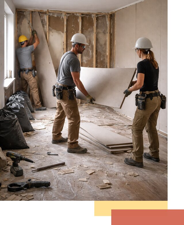 Демонтаж стеновых панелей в лесном быстро и аккуратно