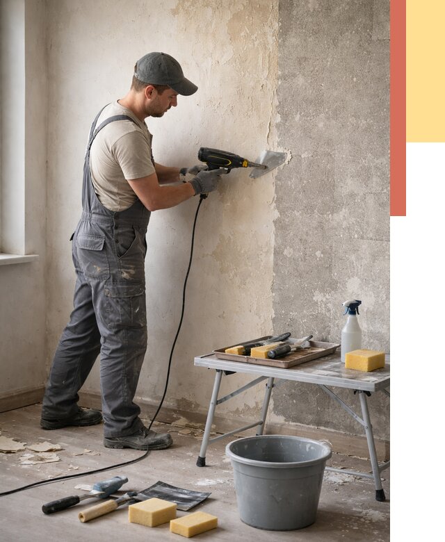 Очистка стен от клея в лесном от 1923 руб. — снятие и удаление клея со стен | ОТДЕЛОЧНИК-Лсн