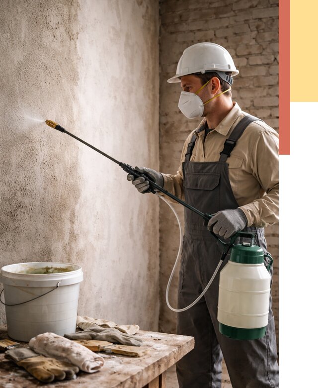 Антисептическая обработка стен в лесном от 1247 руб. — быстро и недорого | ОТДЕЛОЧНИК-Лсн