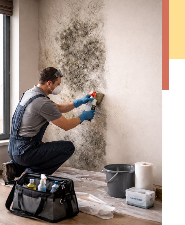 Удаление плесени со стен в лесном от 2235 руб. — быстро и недорого | ОТДЕЛОЧНИК-Лсн
