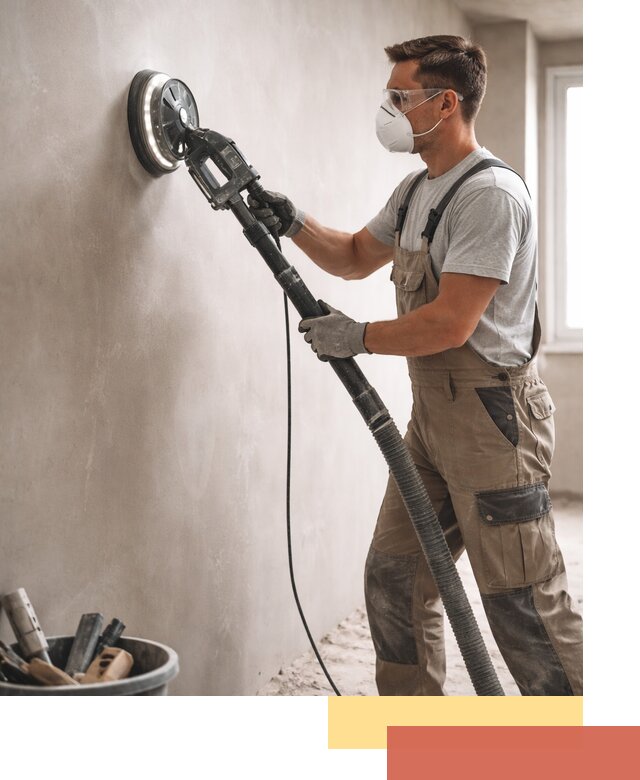 Профессиональная шлифовка стен в лесном быстро и качественно