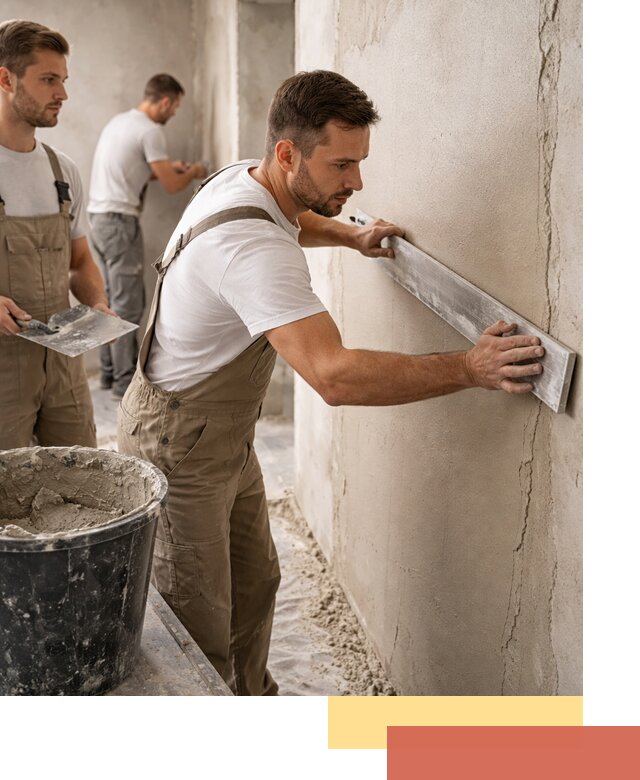 Штукатурка стен без маяков в лесном быстро и качественно