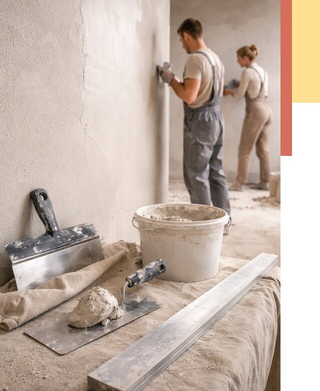 Штукатурка стен гипсовая в лесном от 4678 руб/м2 — быстро и недорого | ОТДЕЛОЧНИК-Лсн