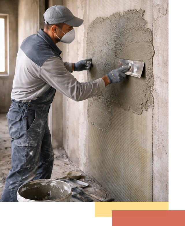 Штукатурка стен по сетке в лесном под ключ качественно и быстро