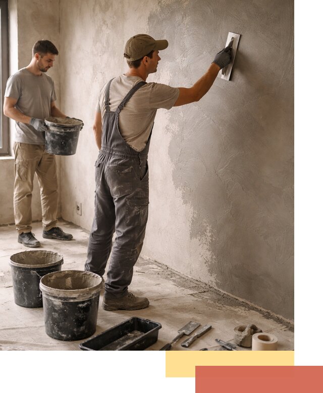 Нанесение микроцемента на стены в лесном качественно и быстро