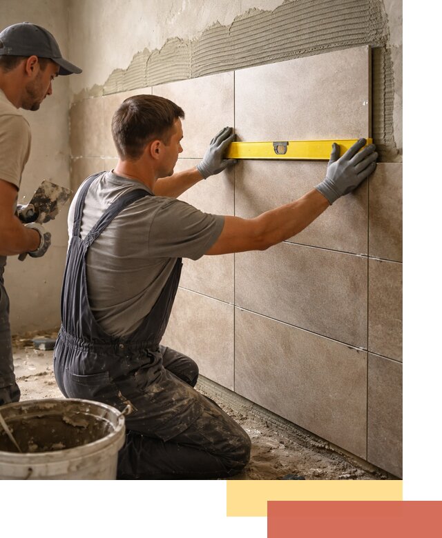 Облицовка стен керамогранитом в лесном профессионально и быстро