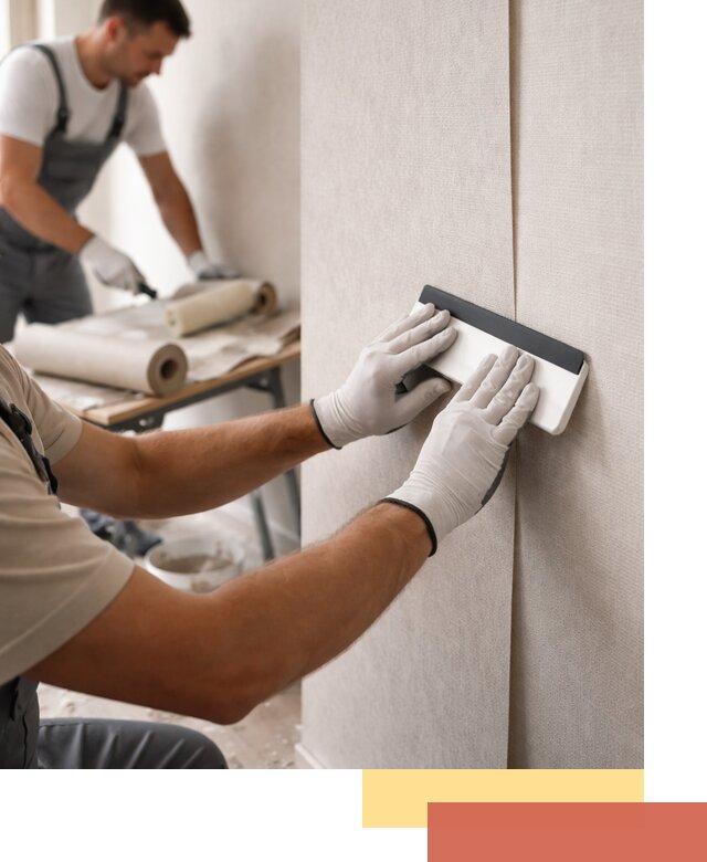 Поклейка обоев под покраску в лесном профессионально и быстро