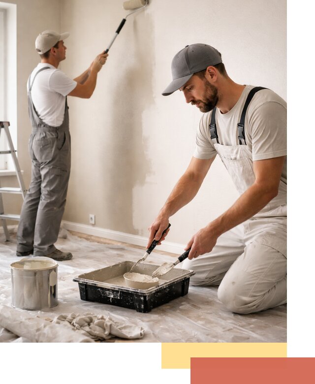 Покраска стен в квартире в лесном — профессионально и аккуратно