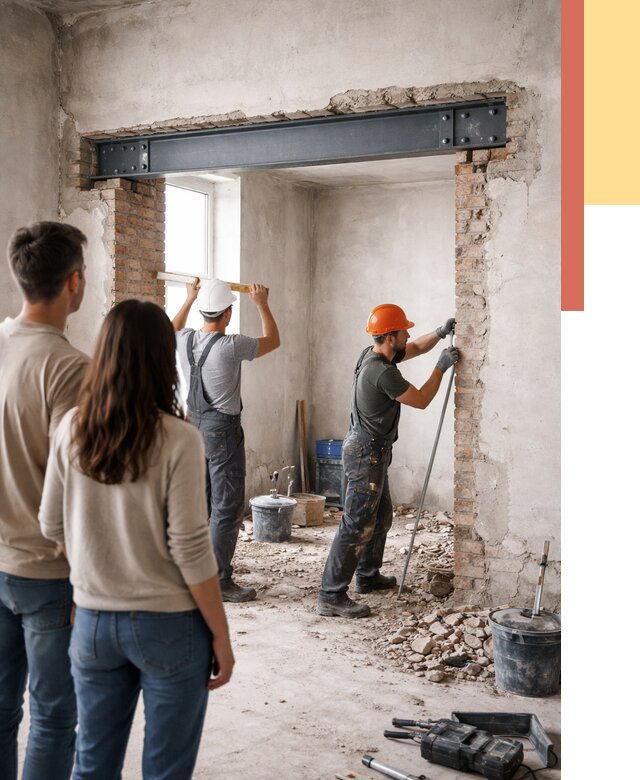 Усиление проема в стене в лесном от 9875 руб. — усиление дверного проема металлоконструкцией | ОТДЕЛОЧНИК-Лсн