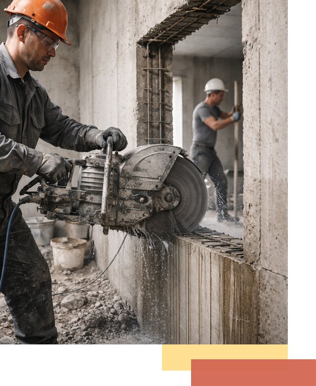 Алмазная резка проемов в лесном быстро и точно