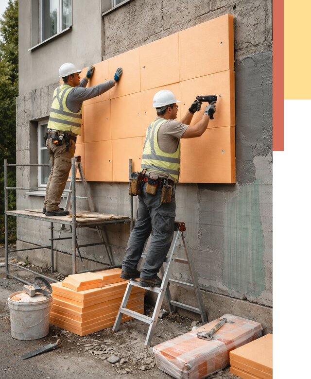 Утепление стен пеноплексом в лесном от 1923 руб./м2 — быстро и недорого | ОТДЕЛОЧНИК-Лсн