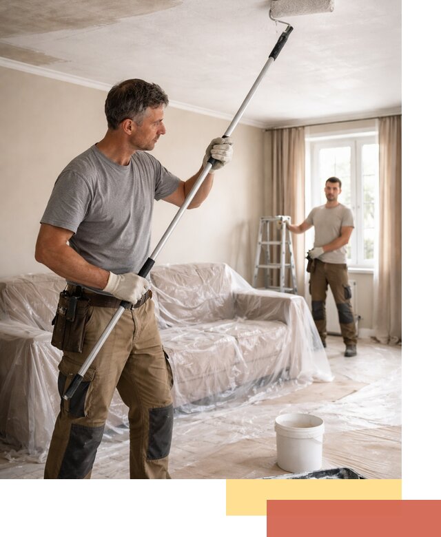 Грунтовка потолка в лесном — подготовка под покраску и отделку