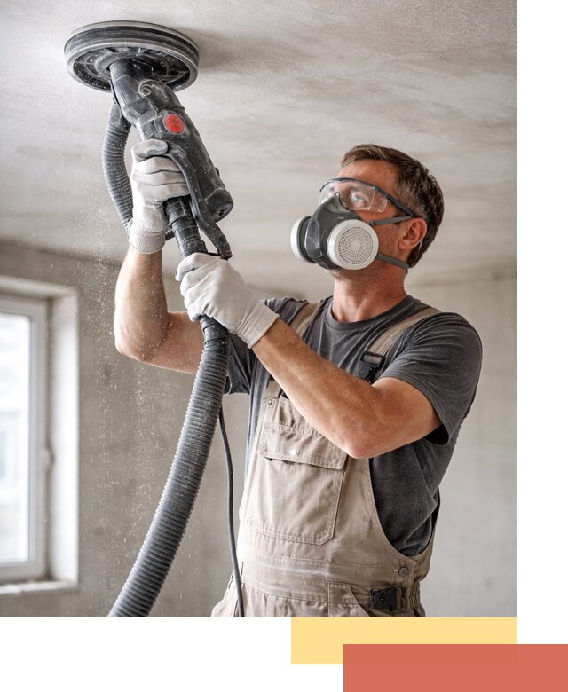 Шлифовка потолка в лесном — качественная подготовка под отделку