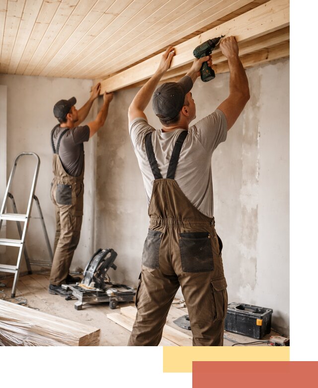 Монтаж потолка из вагонки в лесном профессионально и аккуратно