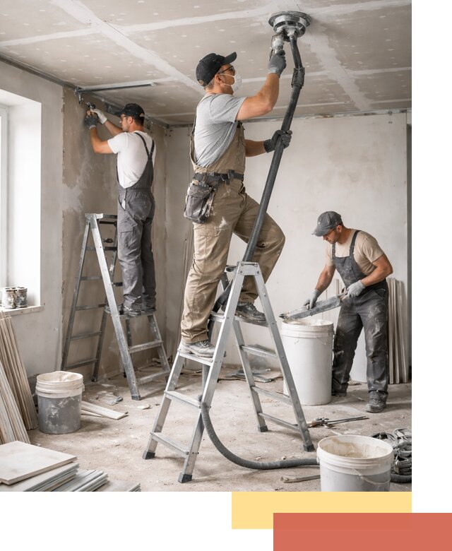 Ремонт потолка из гипсокартона в лесном: быстрый и качественный монтаж