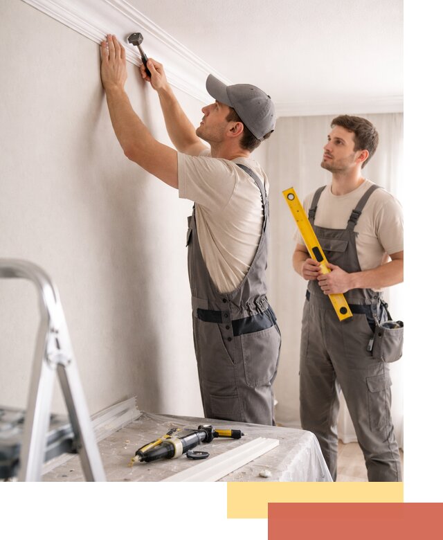 Монтаж потолочного плинтуса в лесном качественно и быстро